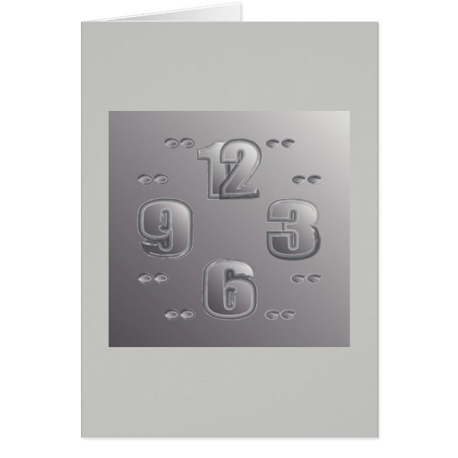 het kijken van de klok (Voorkant)