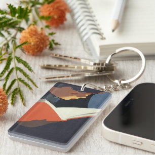 Het  Kind dat een Boek van de Bibliotheek leest Sleutelhanger