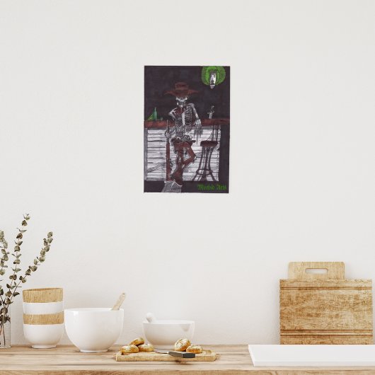 Het Kind leeft Poster (Keuken)