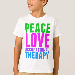 Het Kind van de Liefde OT van de vrede T-shirt