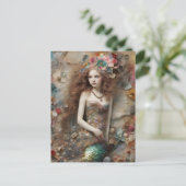 Het kind van de zeemeermin briefkaart (Staand voorkant)