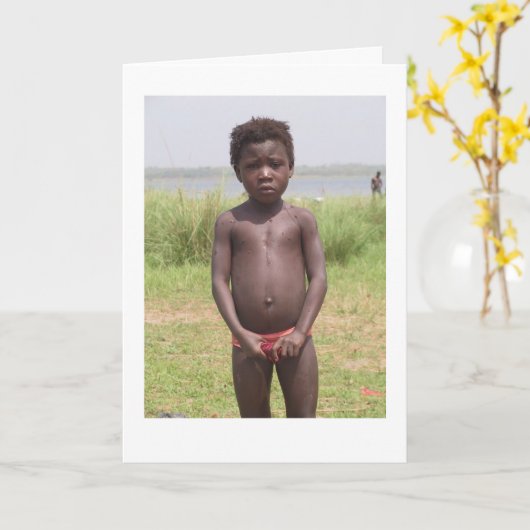 Het Kind van Oti van de rivier Kaart (Gele Bloem)