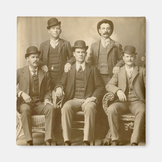 Het Kind Wilde Bunch - Butch Cassidy & Sundance Magneet (Voorkant)