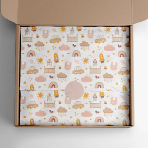 Het kinder baby van de klap. Funny animal speelgoe Tissuepapier