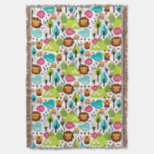 het kinder vrijetijdsgewin retro - safari deken (Voorkant Verticaal)