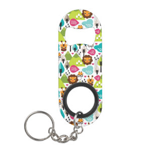 het kinder vrijetijdsgewin retro - safari sleutelhanger flessenopener
