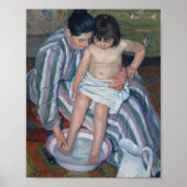 Het kinderbad | Mary Cassatt Poster (Voorkant)
