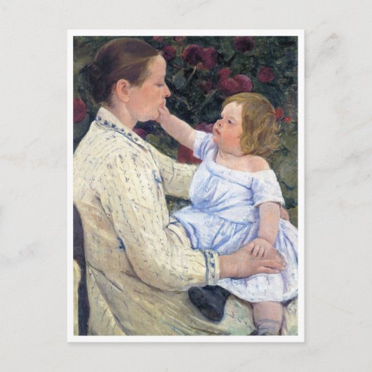 Het kinderkazerne, Mary Cassatt Briefkaart (Voorkant)