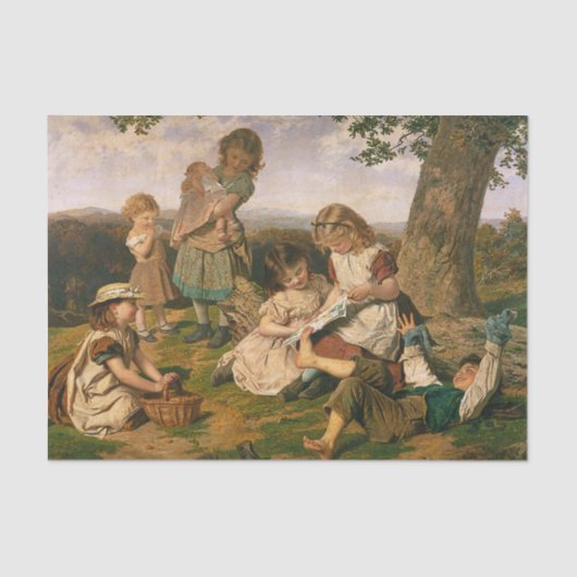 Het kinderverhaal van Sophie Anderson Tissuepapier (Voorkant)