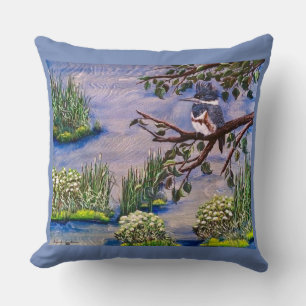 Het Kingfisher schilderkussen Kussen