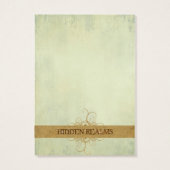 Het Kiss Gift Label Visitekaartjes (Achterkant)