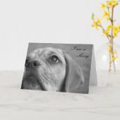 Het klantgerichte Im Droevige Leuke Wenskaart van Kaart (Gele Bloem)