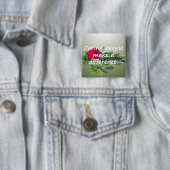 Het klaren van mensen maakt een verschil vierkante button 5,1 cm (In situ)