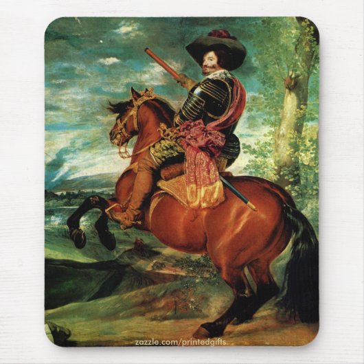 HET KLASSIEKE HORSE Collectie Muismat (Voorkant)
