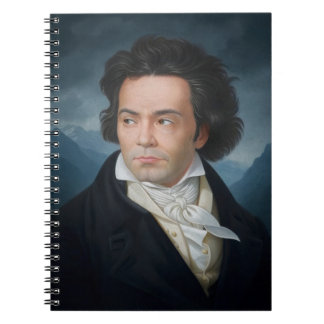 Het klassieke portret van Beethoven Notitieboek