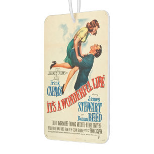 Het klassieke poster van It's a Wonderful Life Luchtverfrisser