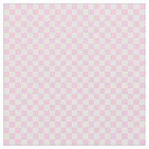 Het klassieke Roze Patroon van het Schaakbord Stof