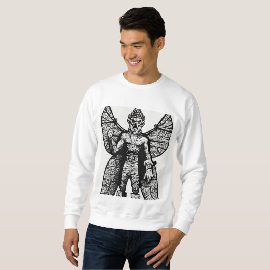 Het klassieke trui sweatshirt (Voorkant volledig)