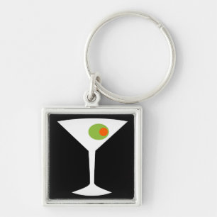 Het klassieke (zwarte) Sleutelhanger van Martini