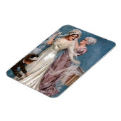 Het kleden van de bruid magneet (Linkerzijde)