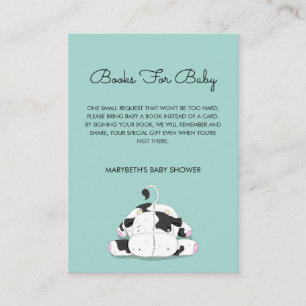 Het kleine Baby shower van de Koe brengt een Kaart
