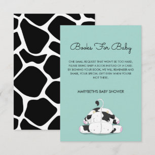 Het kleine Baby shower van de Koe brengt een Kaart