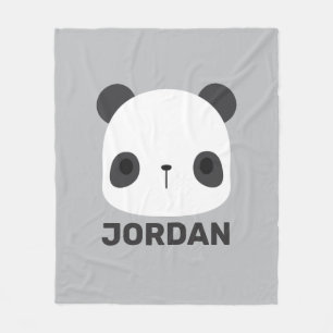 Het Kleine Beer van Panda van de klap met Persoonl Fleece Deken
