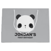 Het Kleine Beer van Panda van de klap met Persoonl Groot Cadeauzakje (Voorkant)