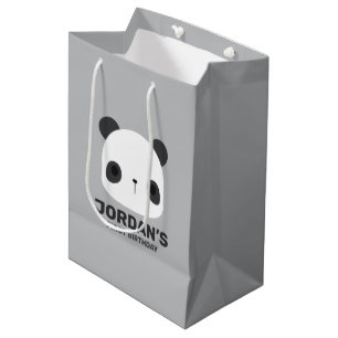 Het Kleine Beer van Panda van de klap met Persoonl Medium Cadeauzakje