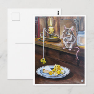 Het Kleine Hengelend Schilderij van Alfred Fox Briefkaart
