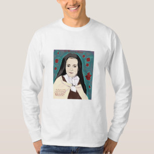 Het kleine langgestreepte t-shirt wit