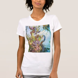 Het kleine Mermaid kunstvrouwtje T-shirt