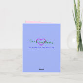 HET KLEINE WENSKAART VAN DE LIEFDE ORIBRIGHT VAN KAART (Achterkant)