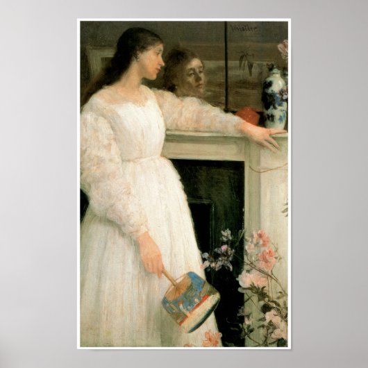 Het kleine witte meisje; Symfonie in het wit, nr.  Poster (Voorkant)