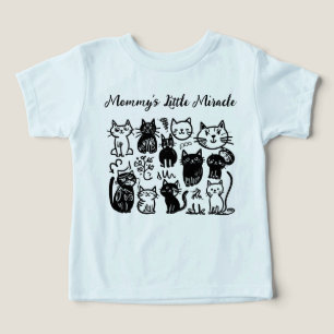 Het kleine wonder van mama   Schattige Baby T-shir