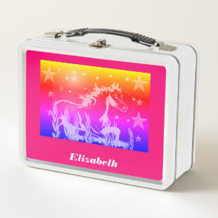 Het kleine zoete paardje, regenboog kleuren persoo