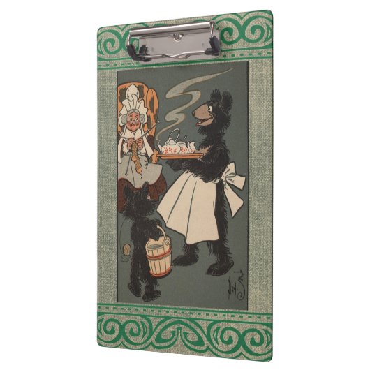 Het klembord met drie Beren (Links)