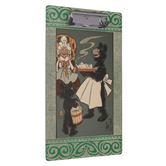 Het klembord met drie Beren (Rechts)