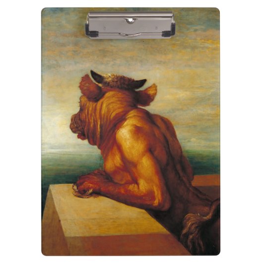Het klembord van de Minotaur (van George Frederic  (Voorkant)