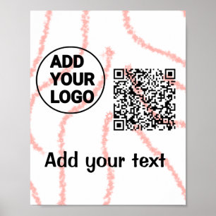 Het kleurrijke eenvoudige voeg uw afbeelding van d poster