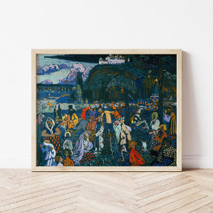 Het kleurrijke leven Kandinsky Poster