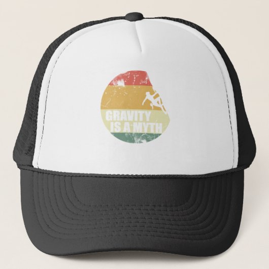 Het klimmen van de klimgift van de Retro Trucker Pet (Voorkant)