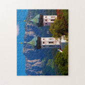 Het klooster Benediktbeuern Duitsland. Legpuzzel (Verticaal)