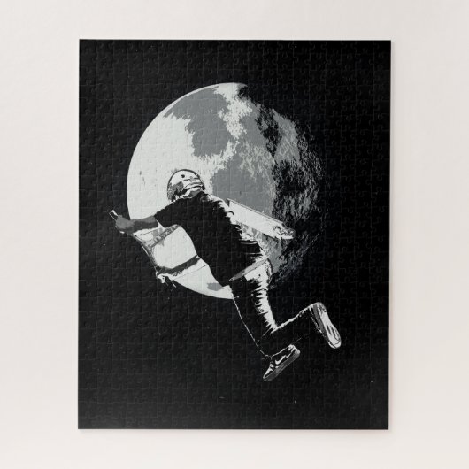 Het Knipperen van de Maan - Til-whip Stunt van de  Legpuzzel (Verticaal)