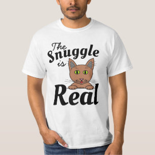 Het Knuffelen is Echt Cute Kat T Shirt