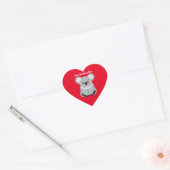 Het Koala-Beer redden Hart Sticker (Envelop)