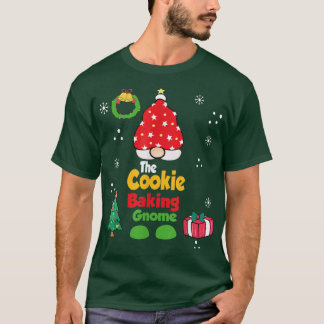 het koekje bakken is een grappige kerstpyjama voor t-shirt