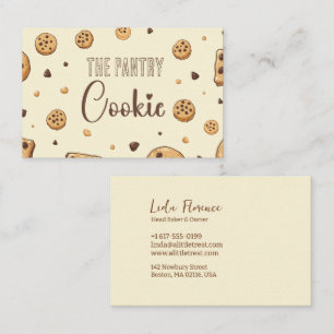 Het koekje van de pantry visitekaartje