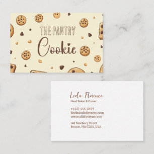 Het koekje van de pantry visitekaartje