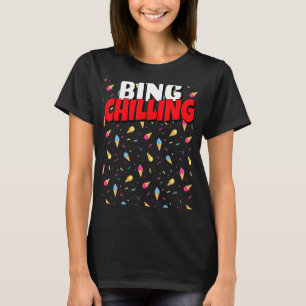 Het koelen van ijs cream Meme Viral Quote Tren T-shirt